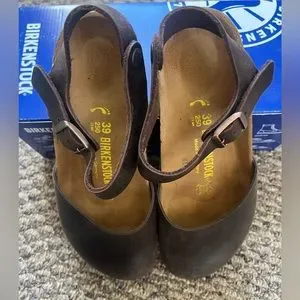 BIRKENSTOCK ブラウン焦茶メッシーナ39 Birkenstock | Shoes | Birkenstock Rare Messina Dark Brown